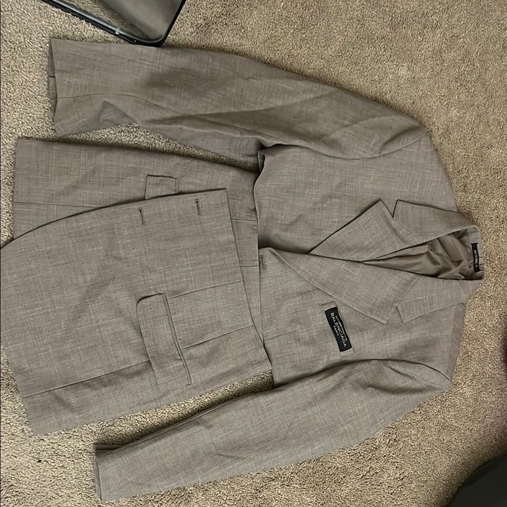 Balenciaga Gray Blazer remake set